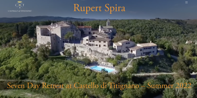 Rupert Spira at Titignano