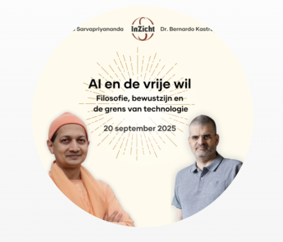 Swami Sarvapriyananda & Bernardo Kastrup on AI and free will